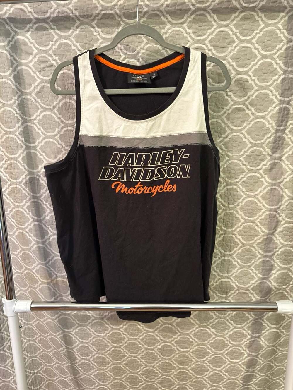 Harley-Davidson Women's Colorblock Racerback Tank Top Size 1W